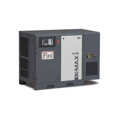K-MAX 11-13 ES Compressore a vite con trasmissione diretta, completo - Fini Compressori