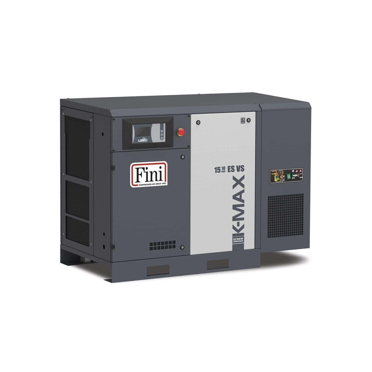 K-MAX 15-08 ES VS Compressore a vite con trasmissione diretta - Fini Compressori