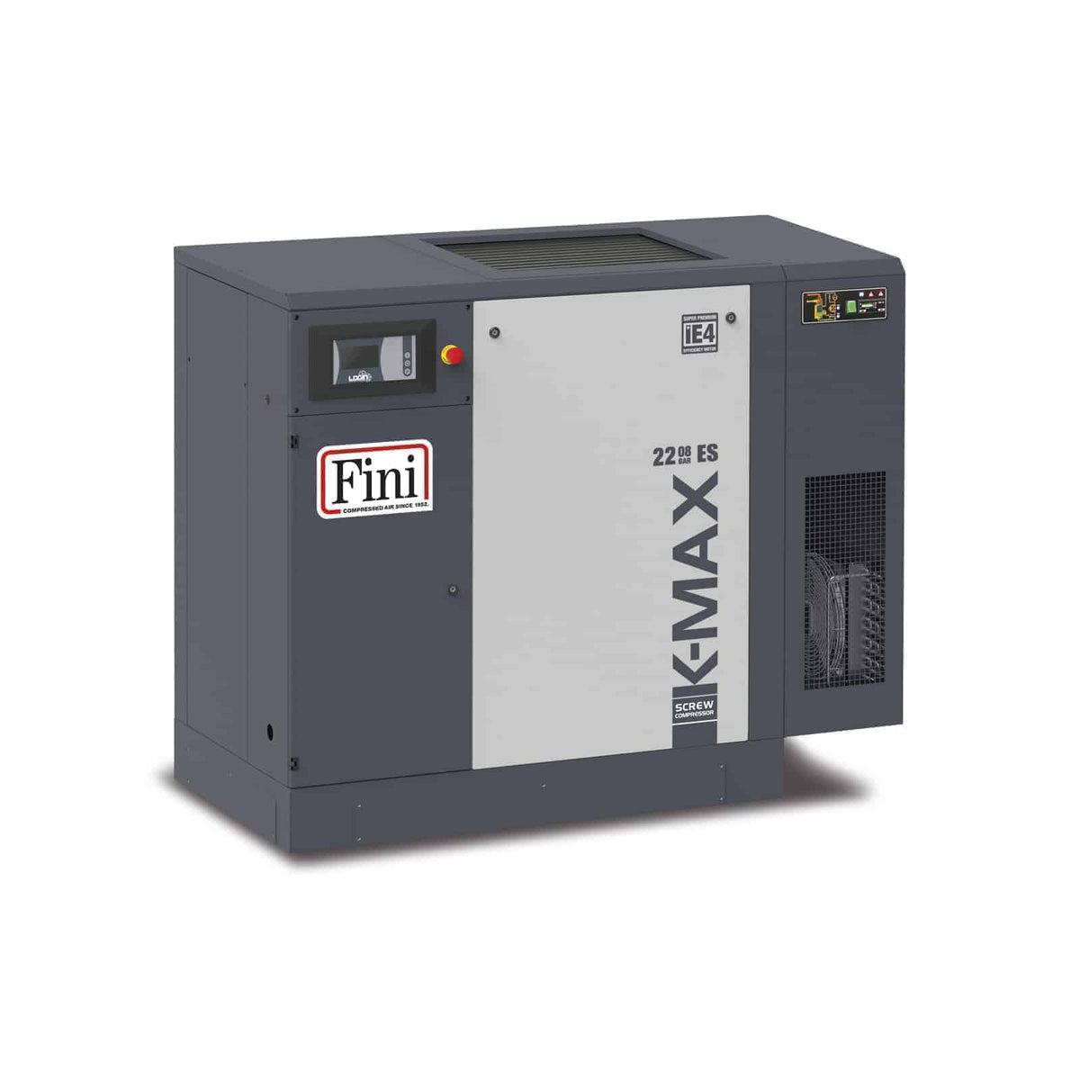 K-MAX 22-08 ES VS PM Compressore a vite con trasmissione diretta e - Fini Compressori
