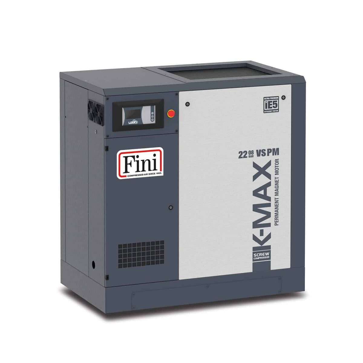 K-MAX 22-10 VS PM Compressore a vite con trasmissione diretta e - Fini Compressori