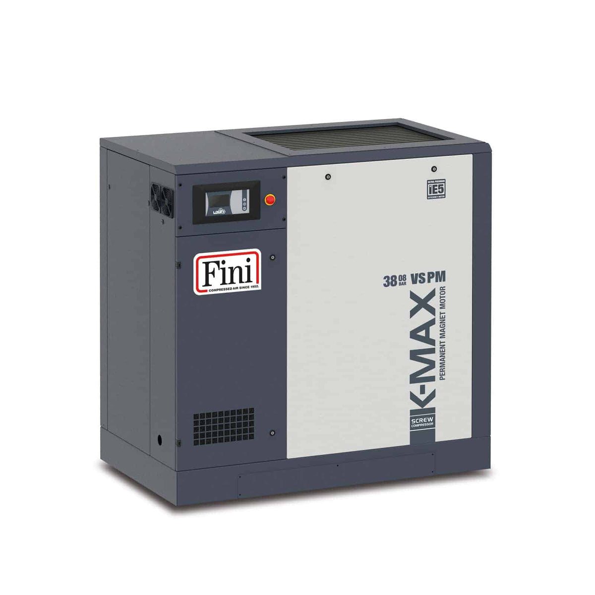 K-MAX 38-10 VS PM Compressore a vite con trasmissione diretta e - Fini Compressori