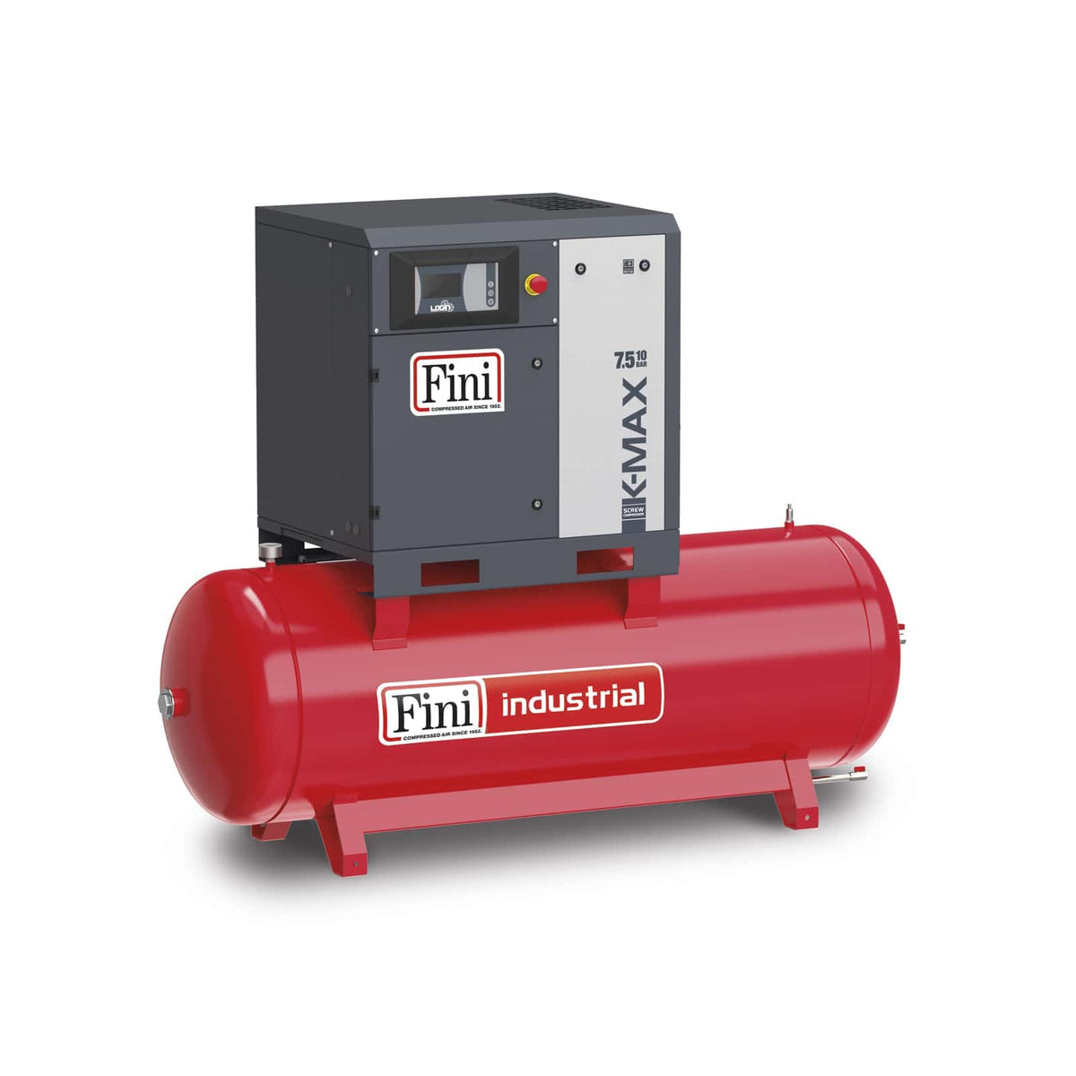 K-MAX 7.5-10-500 Compressore a vite con trasmissione diretta - Fini Compressori
