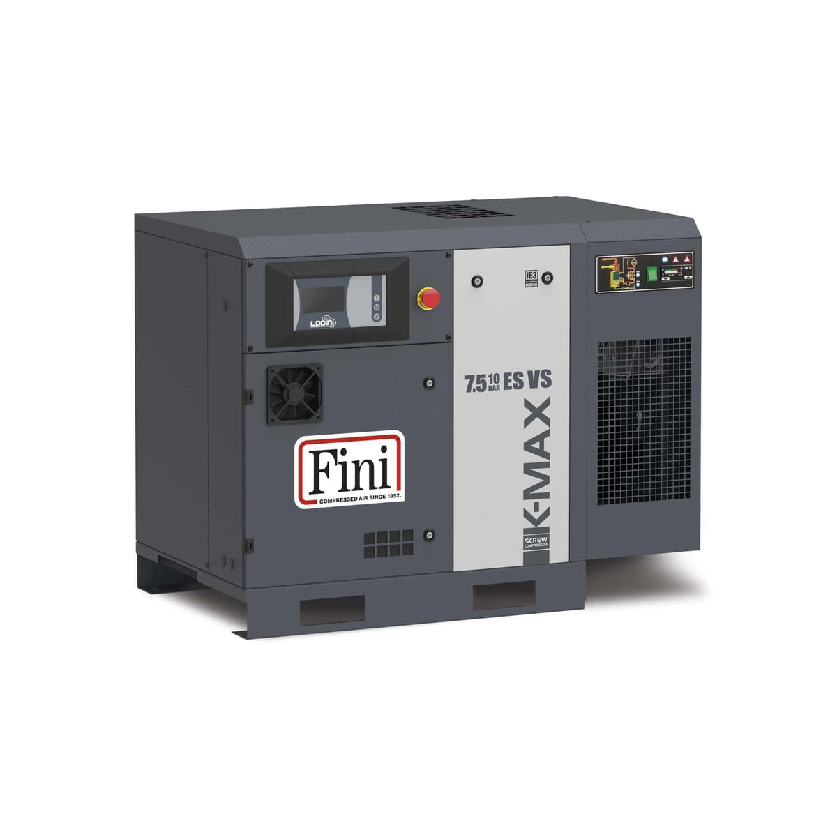 K-MAX 18.5-08 ES VS PM Compressore a vite con trasmissione diretta e - Fini Compressori
