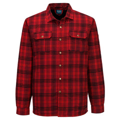 Camicia KA3 a quadri foderata in sherpa Portwest KA313