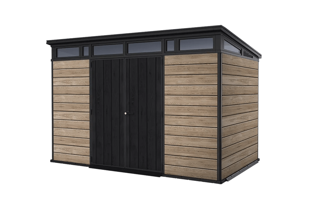 Signature Shed 11x7ft - Ashwood Brown Keter