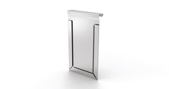 Porta etichette per contenitori formato A4 zincato 003211 Comi Storage