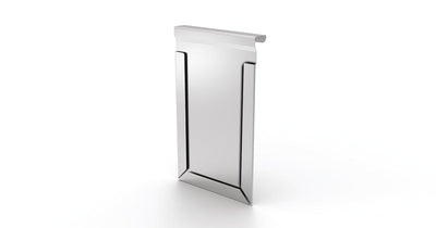 Porta etichette per contenitori formato A4 zincato 003211 Comi Storage