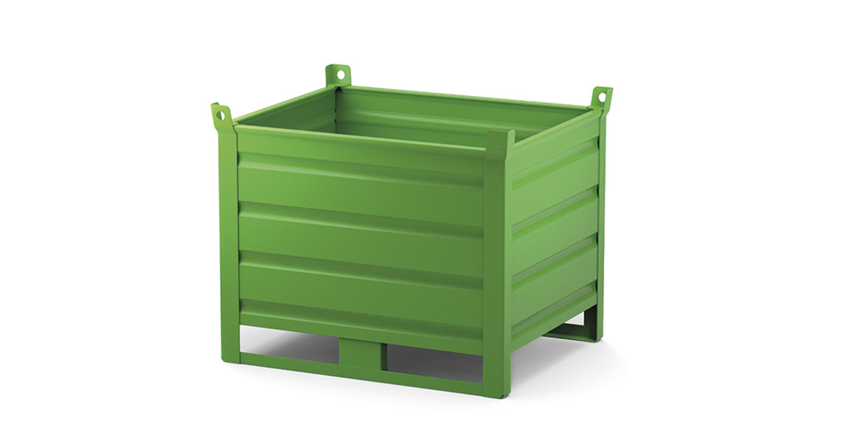 Contenitori portata 1000 kg senza porta Comi Storage
