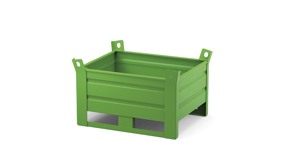 Contenitori portata da 1500 a 2000 kg ad altezza ridotta Comi Storage