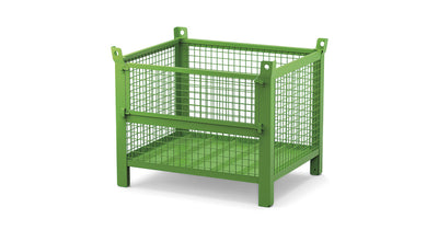 Contenitori portata 800 kg con porta Comi Storage