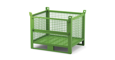 Contenitori portata 1000 kg con porta Comi Storage