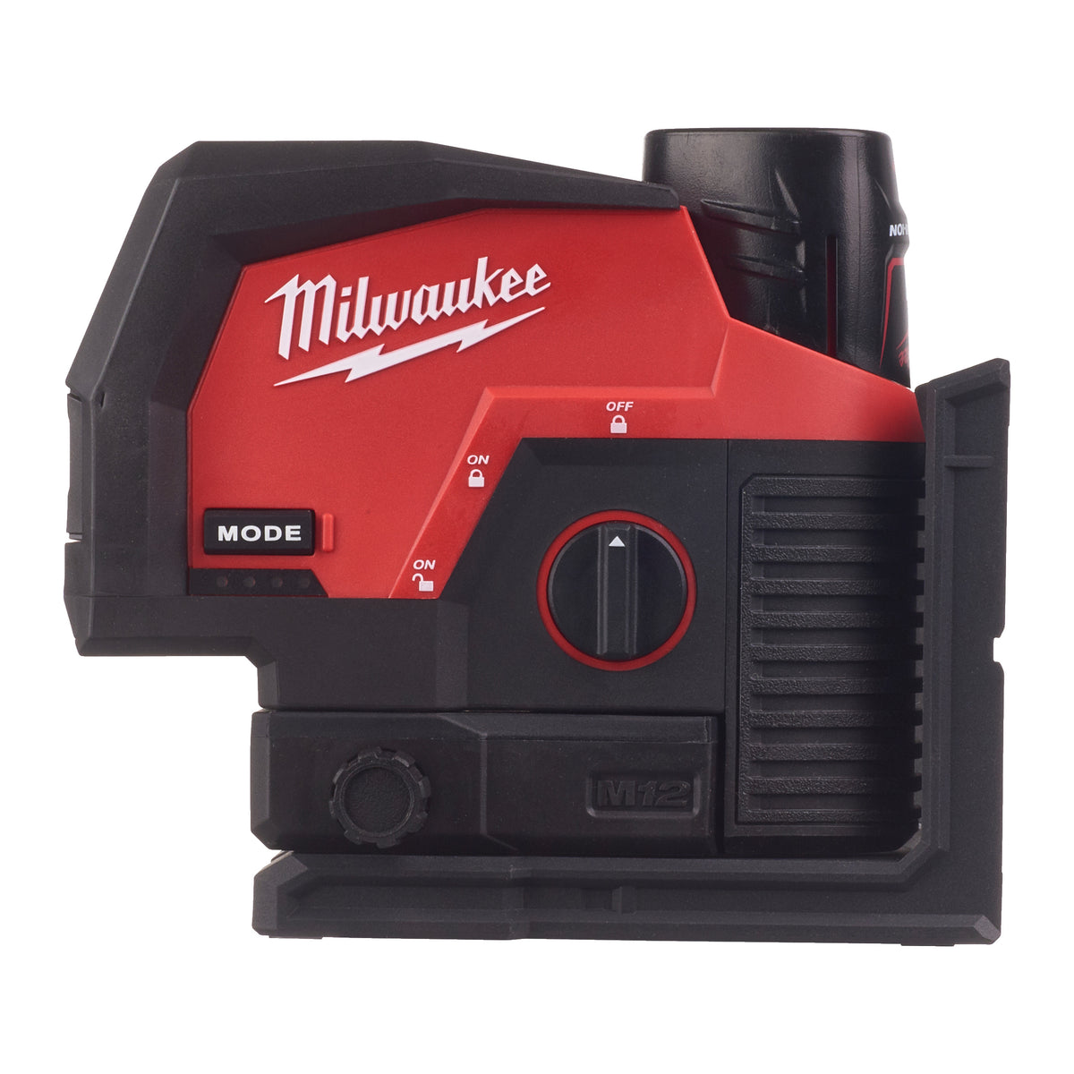 Laser Lineare Verde M12 a 2 Linee con 2 Punti Piombo Milwaukee