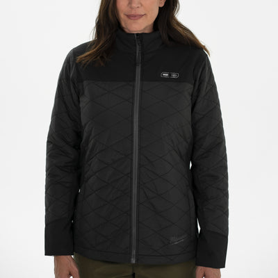 Plumífero térmico de mujer M12 - Negro