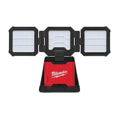 Faro LED da Cantiere M18 con 3 Teste Multidirezionali Milwaukee