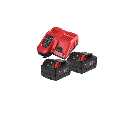 Energy Kit M18 2x5.0 Ah Resistenti agli Agenti Chimici (M18 NRGCR-502) Milwaukee