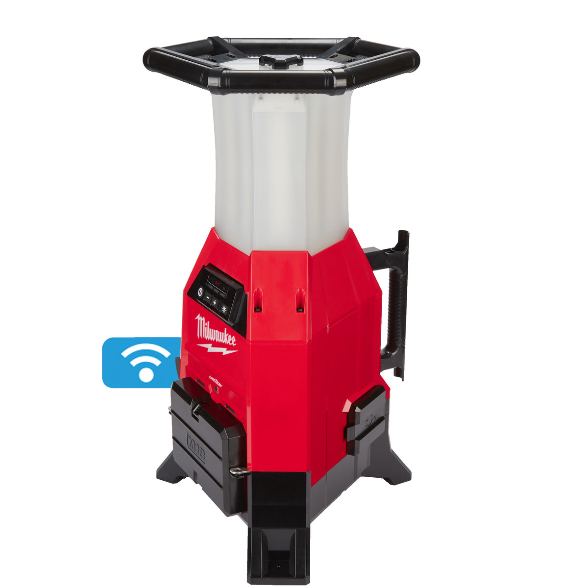 Lanterna LED da Terra M18 ONE-KEY e Caricabatterie Batteria/Corrente Milwaukee