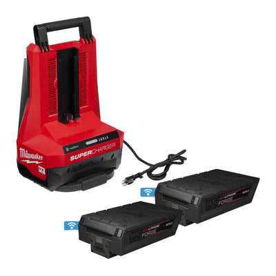 Energy Kit MX FUEL FORGE ( 2 X 8 Ah, 1 X Caricabatterie Super Rapido) Milwaukee