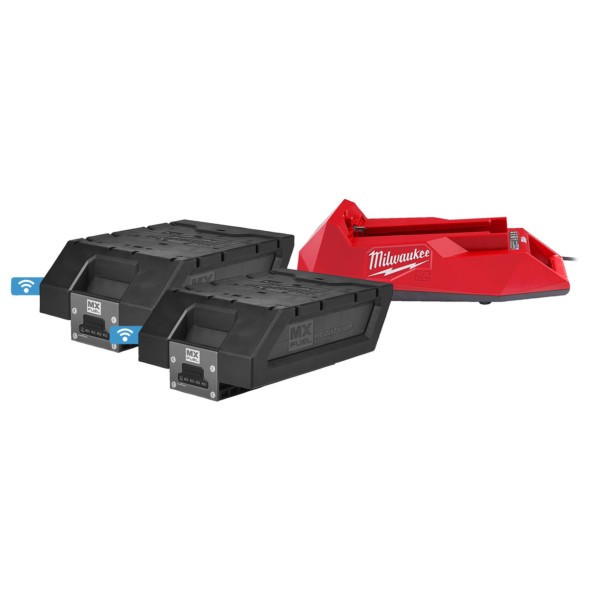 Energy Kit MX FUEL ( 2 X 6 Ah, 1 X Caricabatterie) Milwaukee