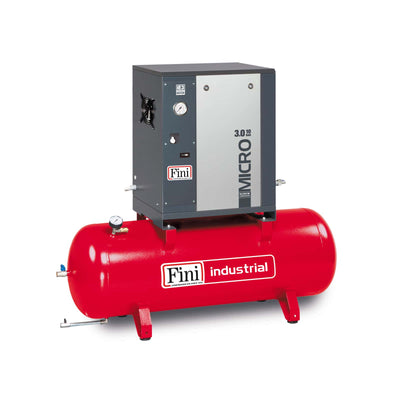 MICRO SE 2.2-10-200 Compressore a vite con trasmissione a cinghia - Fini Compressori