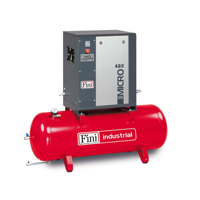 MICRO 4.0-10-200 Compressore a vite con trasmissione a cinghia - Fini Compressori