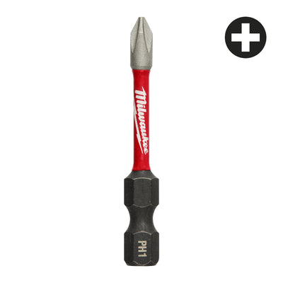 Bit SHOCKWAVE per avvitatori ad impulsi — PH (Shockwave bits PH) Milwaukee