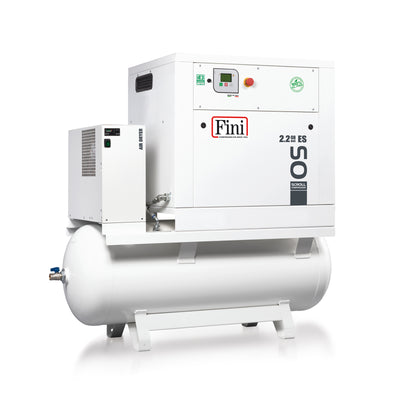 OS 7.5-08-270 ES Compressore senza olio con tecnologia a spirale - Fini Compressori