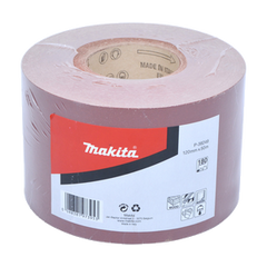 ورق صنفرة لفّة، 120 مم × 50 م، درجة خشونة 180 Makita P-38249