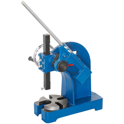 Pressa Manuale A Cremagliera - Attrezzature da Officina - Fervi - Fervi