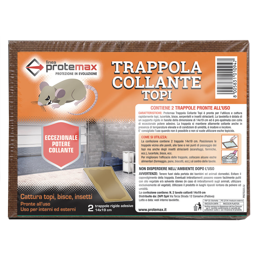 Trappola Collante Topi — Protemax