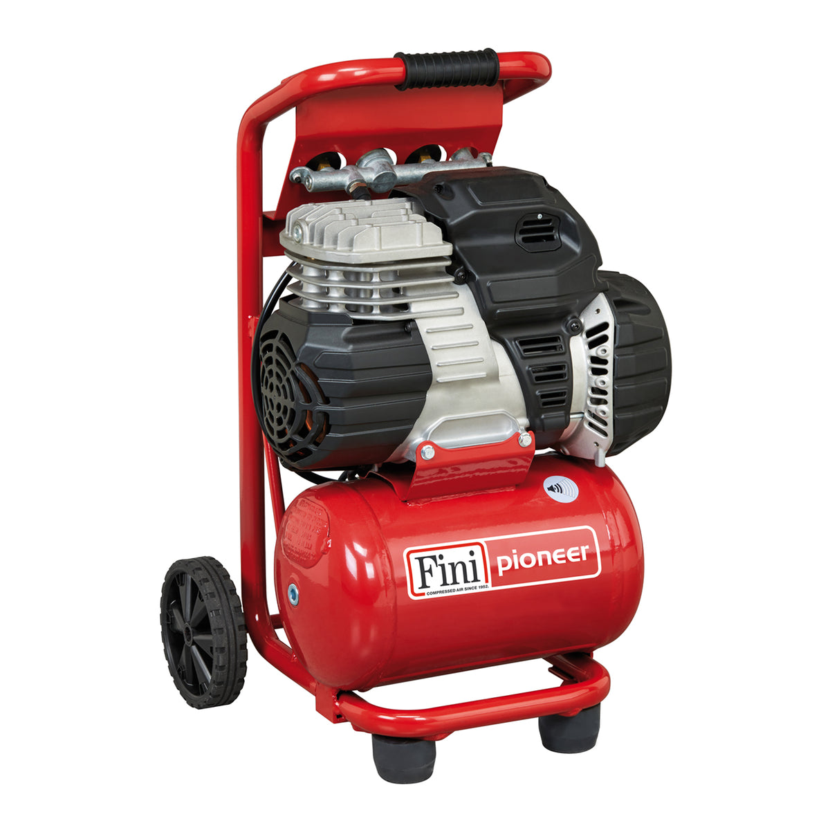 Pioneer 244 Compressore oilless silenzioso, ideale per tutte le - Fini Compressori