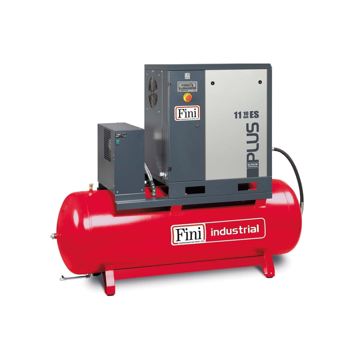 PLUS 8-08-500 ES Compressore a vite con trasmissione a cinghia - Fini Compressori