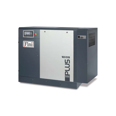 PLUS 22-13 ES Compressore a vite con trasmissione a cinghia, completo - Fini Compressori