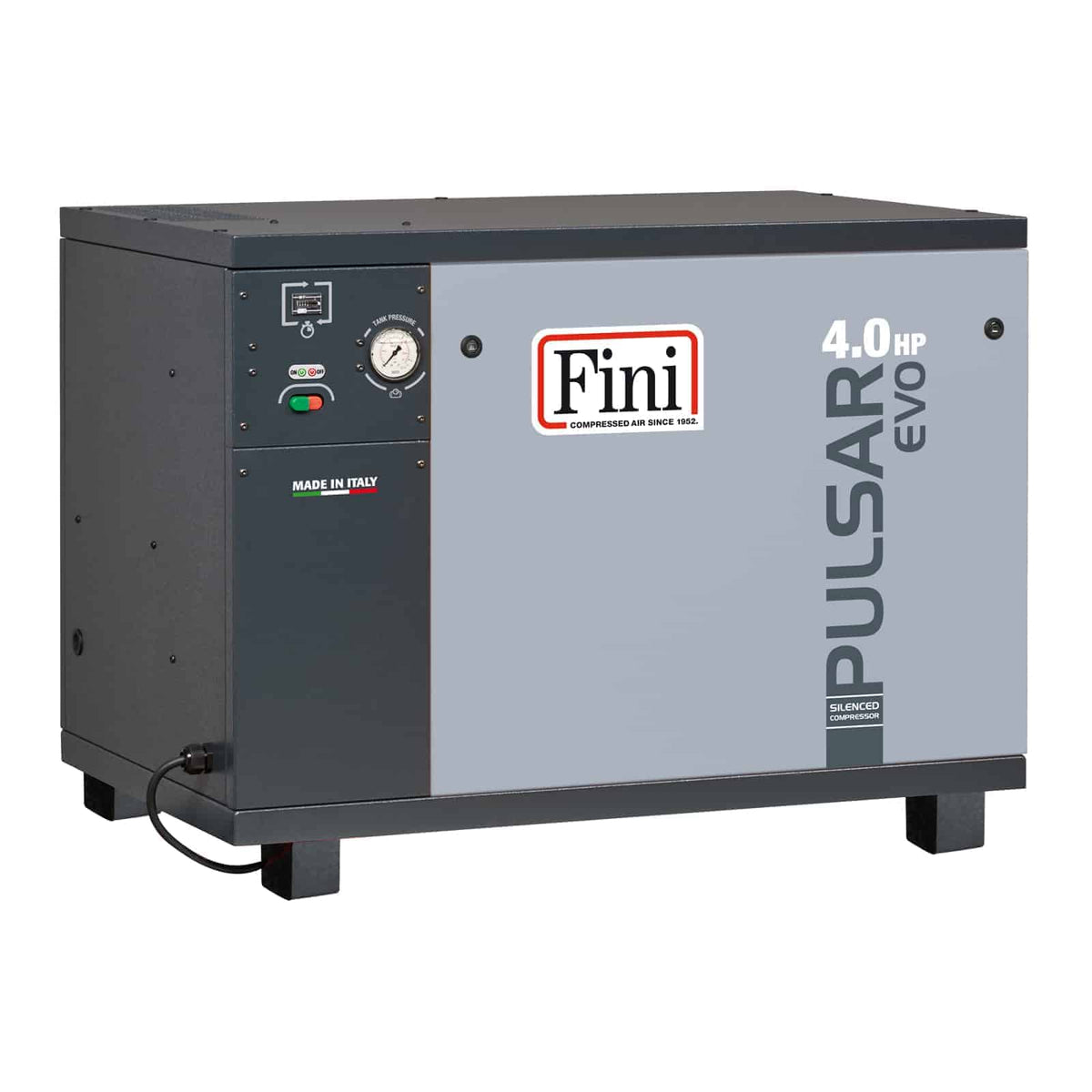 Pulsar Evo BK113-4 Compressore silenziato professionale a cinghia - Fini Compressori