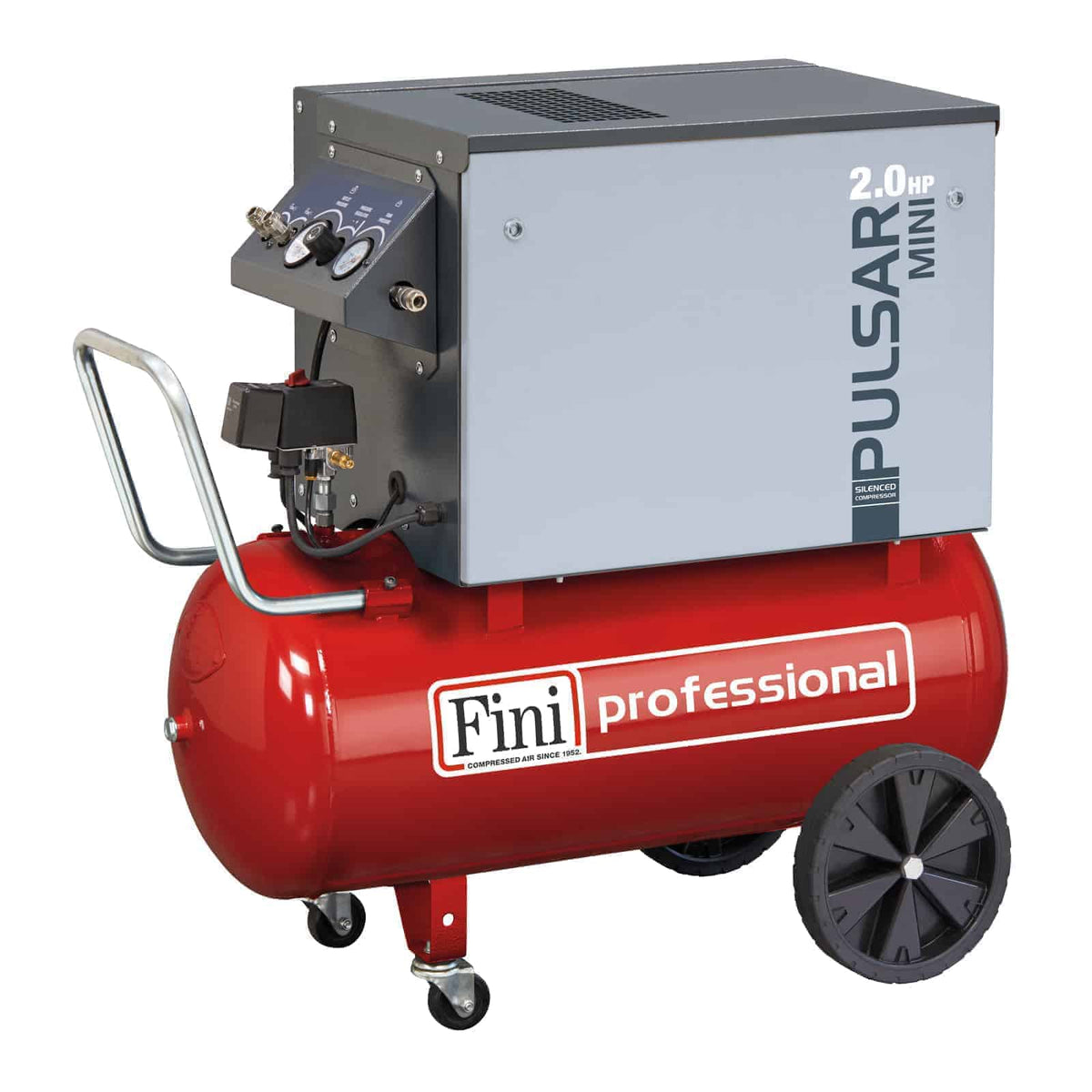 Pulsar Mini MK103-100-2T Compressore silenziato professionale a - Fini Compressori