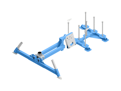 Ancoraggio BASE HITCH RACK COUNTERWEIGHT Irudek