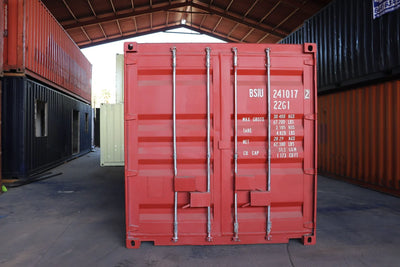 Nuovo Container Rosso di 10 Piedi Garico Box