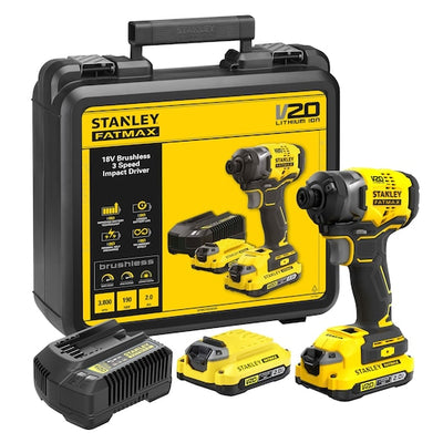 AVVITATORE A IMPULSI BRUSHLESS V20 ® FATMAX®3 VELOCITA' 18V - 2.0 AH (SFMCF820D2K) Stanley