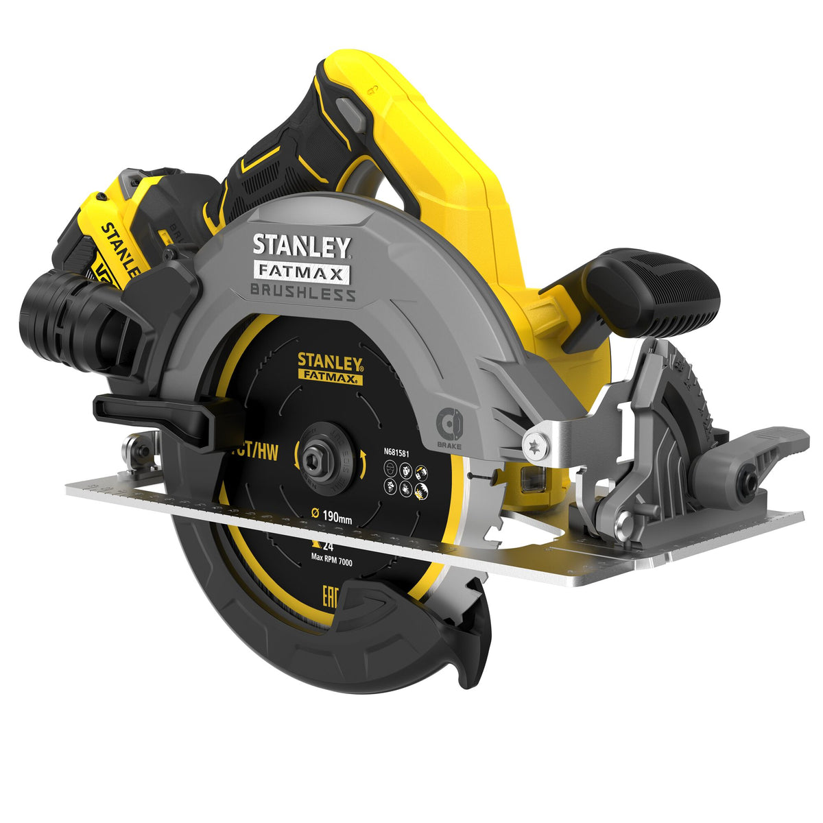 Sega circolare brushless 18V - 4AH Stanley fatmax V20 Stanley - vista 2