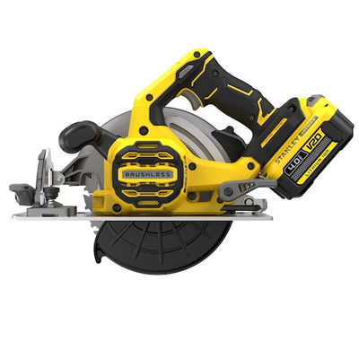 SEGA CIRCOLARE BRUSHLESS 18V - 4AH ® FATMAX® V20 (SFMCS550M2K) Stanley