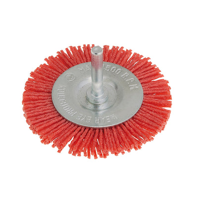 Spazzola Circolare IN Nylon CON Gambo
