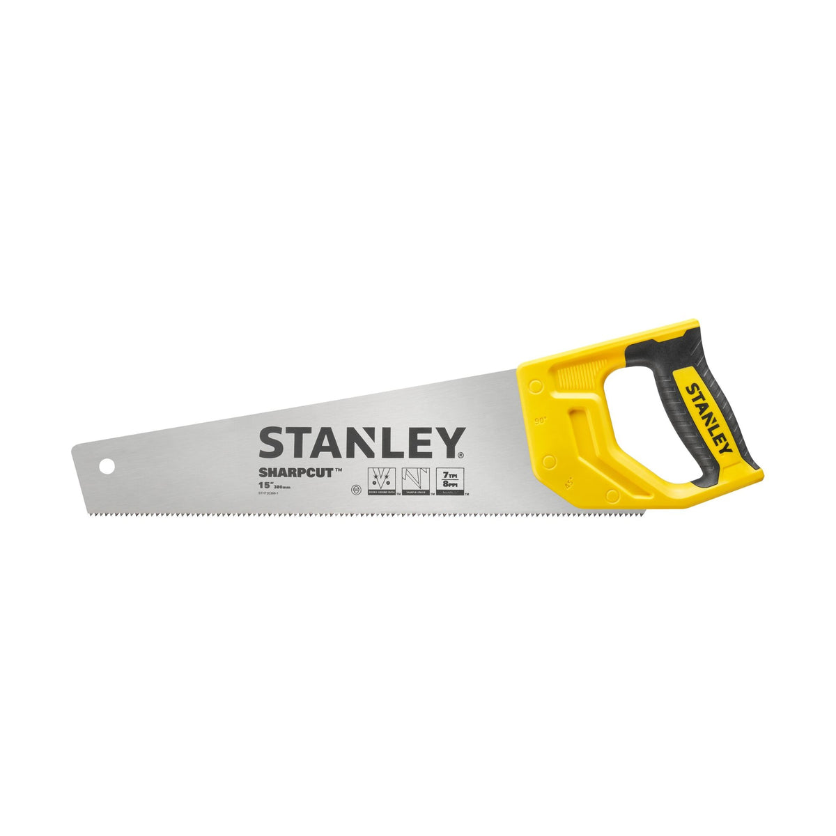 Segaccio per legno Sharpcut 380 mm - 7 denti/poll Stanley