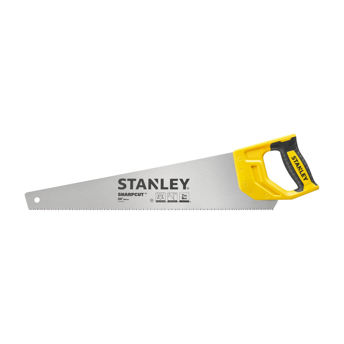 Segaccio per legno Sharpcut 500 mm - 7 denti/poll Stanley