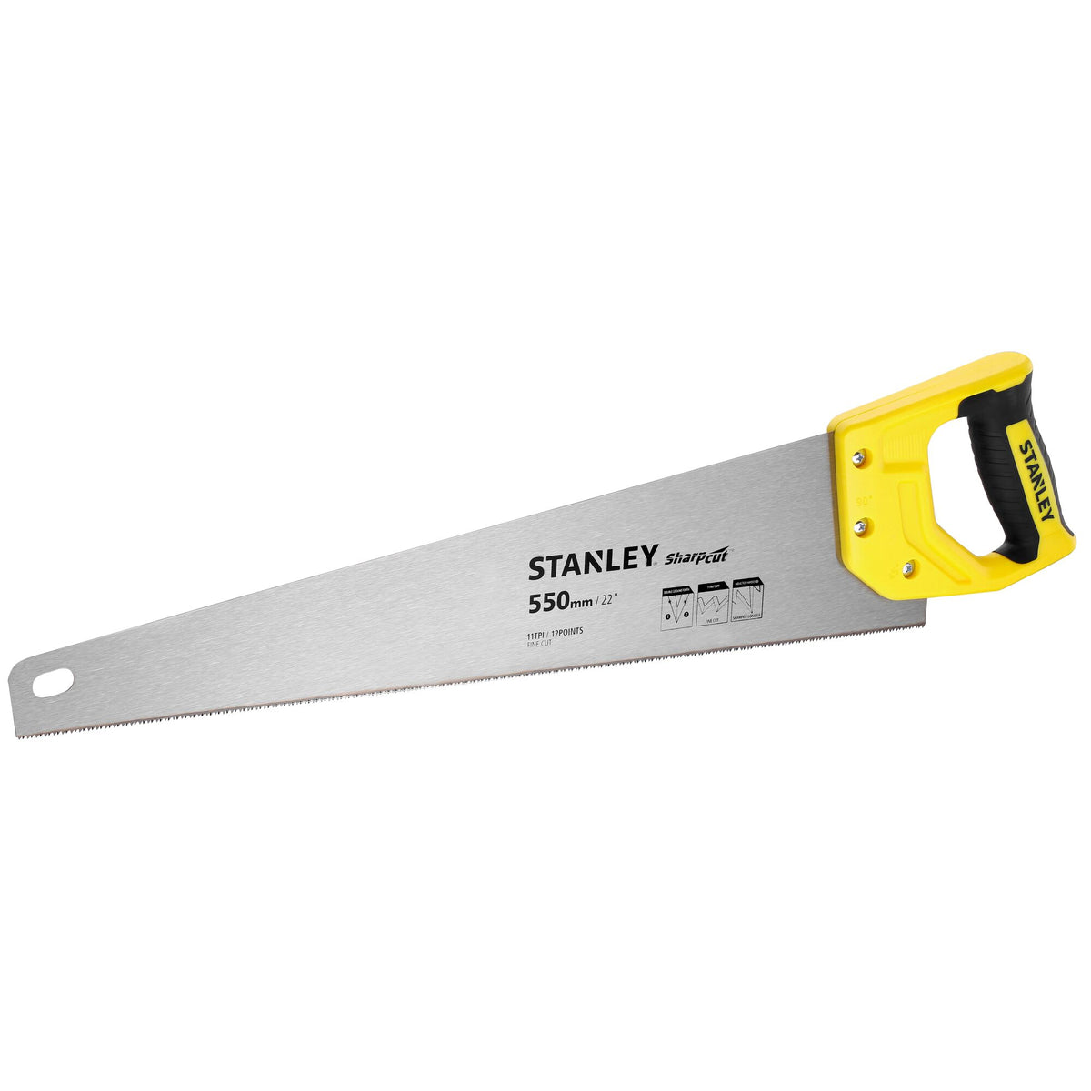 Segaccio per legno Sharpcut 550 mm - 11 denti/poll Stanley