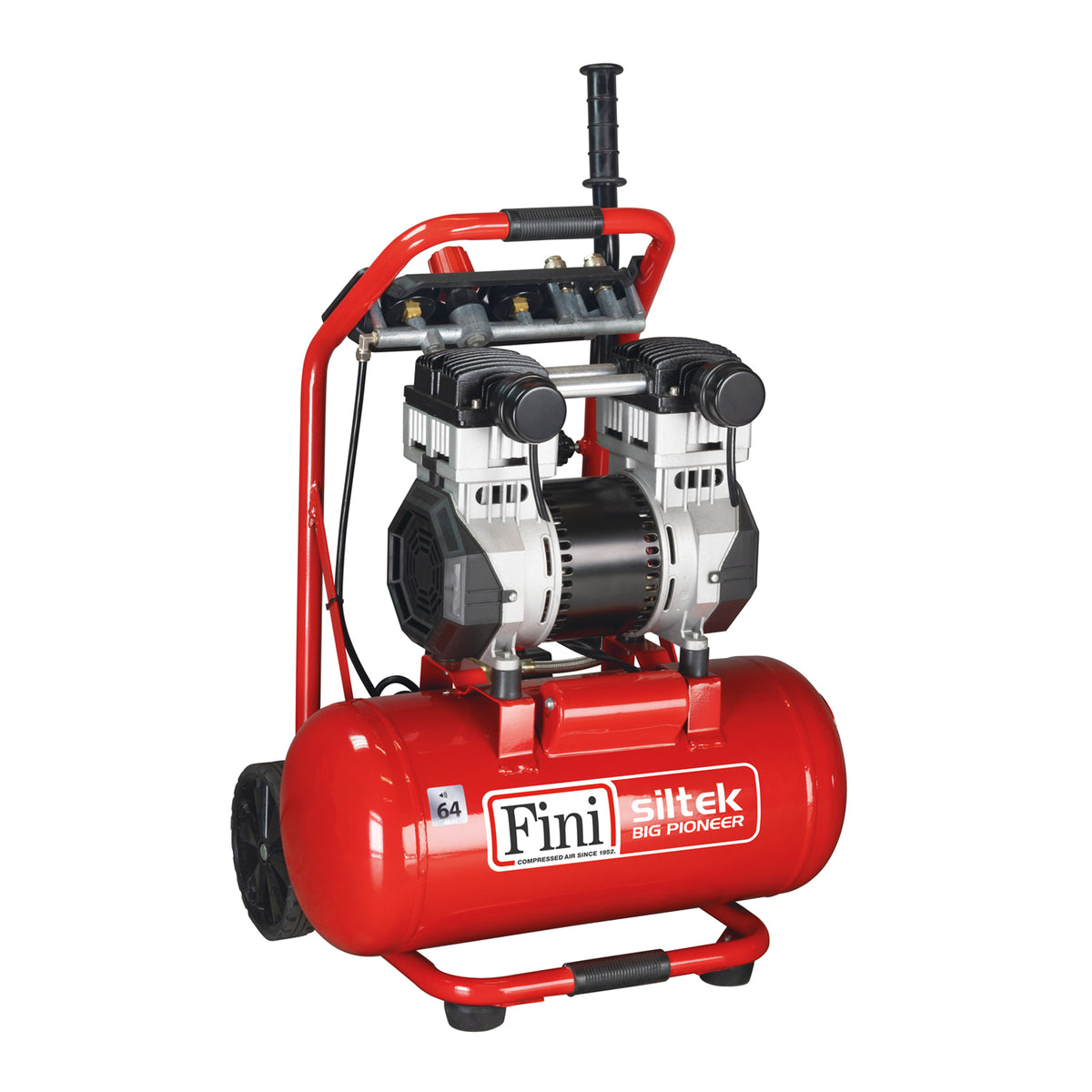 Siltek big piooner ol130s Compressore oilless silenzioso, adatto per - Fini Compressori