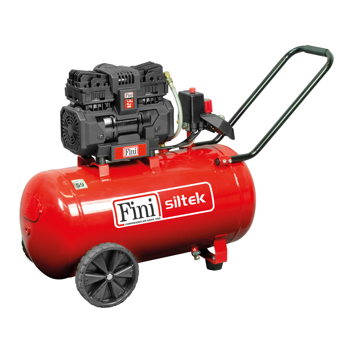 Siltek tb 50/1,5 hp Compressore oilless silenzioso, adatto per - Fini Compressori
