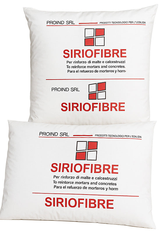 Fibre in polipropilene per malte e calcestruzzi Siriofibre Proind