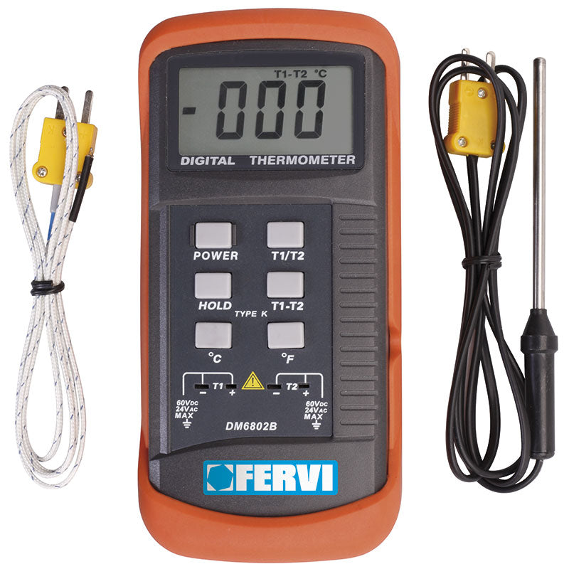 Misuratore DI Temperatura Digitale Portatile - Fervi