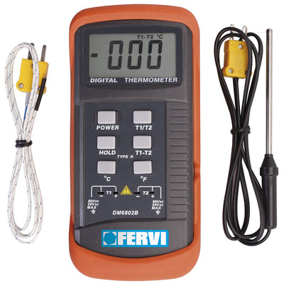 Misuratore DI Temperatura Digitale Portatile - Fervi