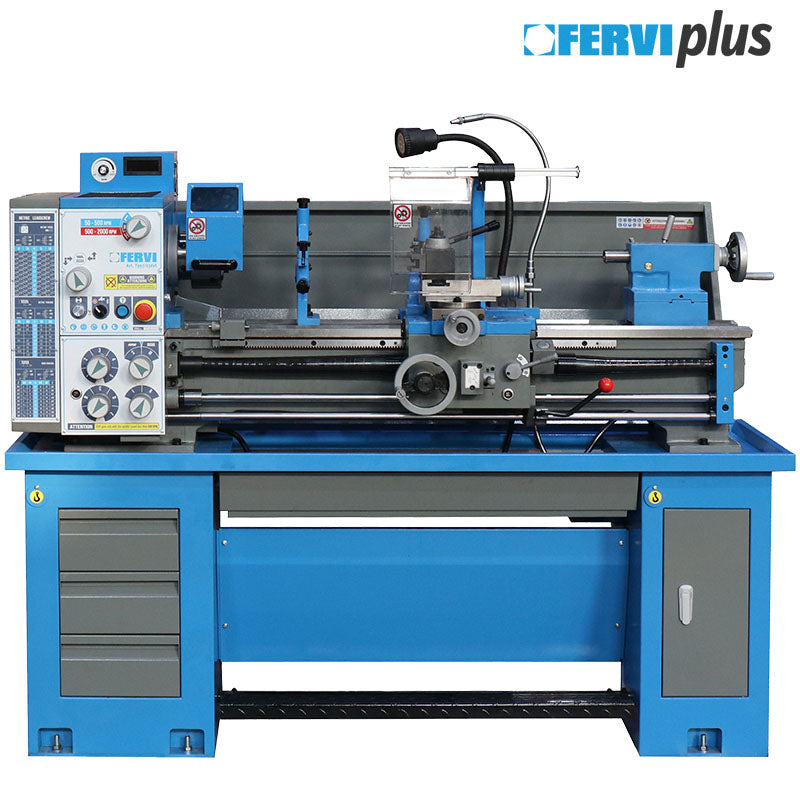 Tornio Parallelo CON Inverter - Macchine Utensili e Accessori - Fervi - Fervi