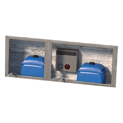 Quadro elettrico temporizzato per doppia soffiante Rototec